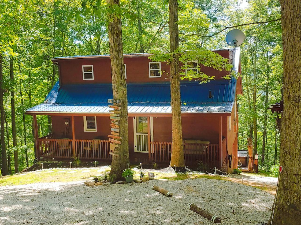Trailseeker Cabin W King Bed Hot Tub At Red River Gorge Natural Bridge Stanton Экстерьер фото