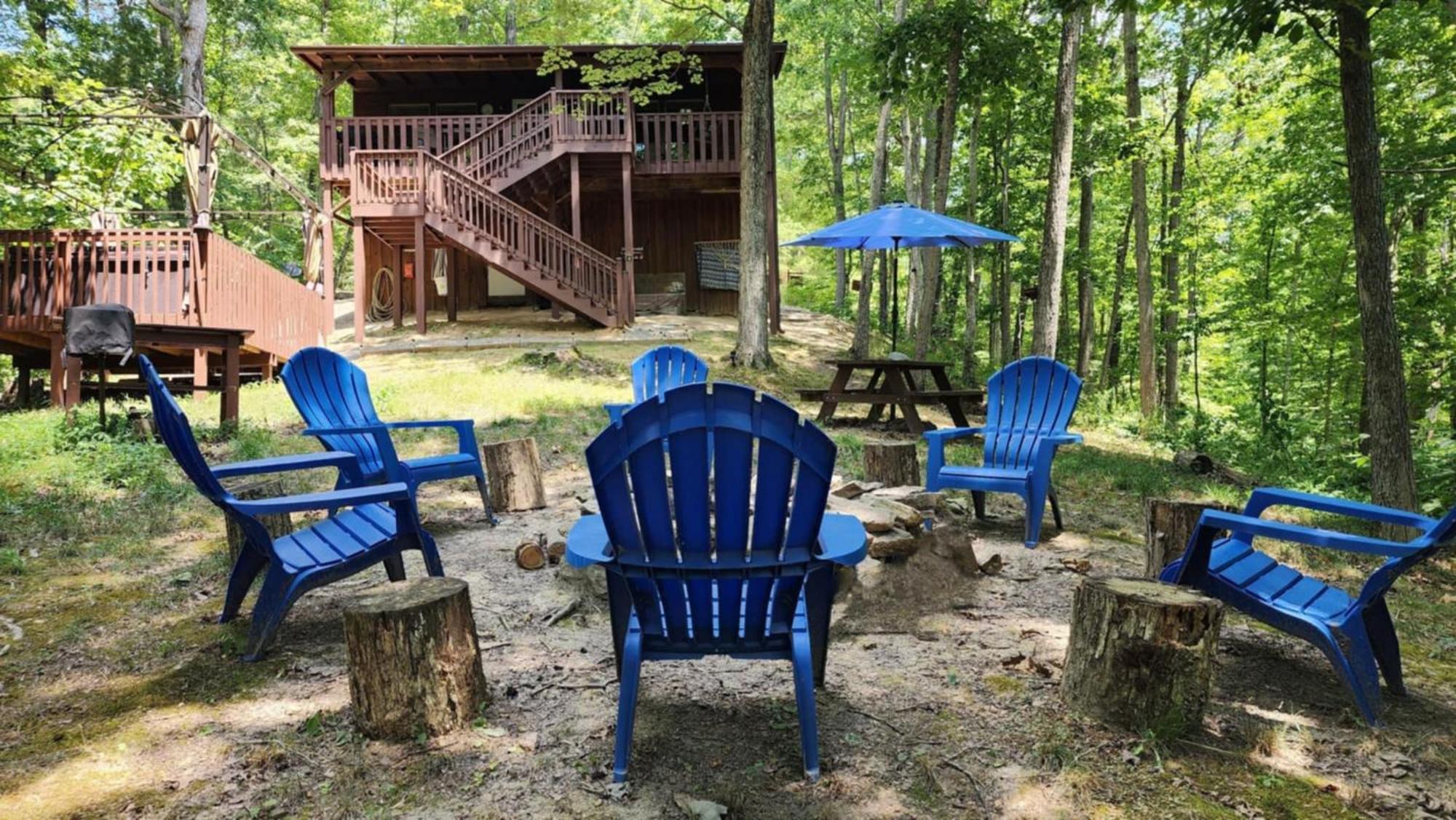 Trailseeker Cabin W King Bed Hot Tub At Red River Gorge Natural Bridge Stanton Экстерьер фото