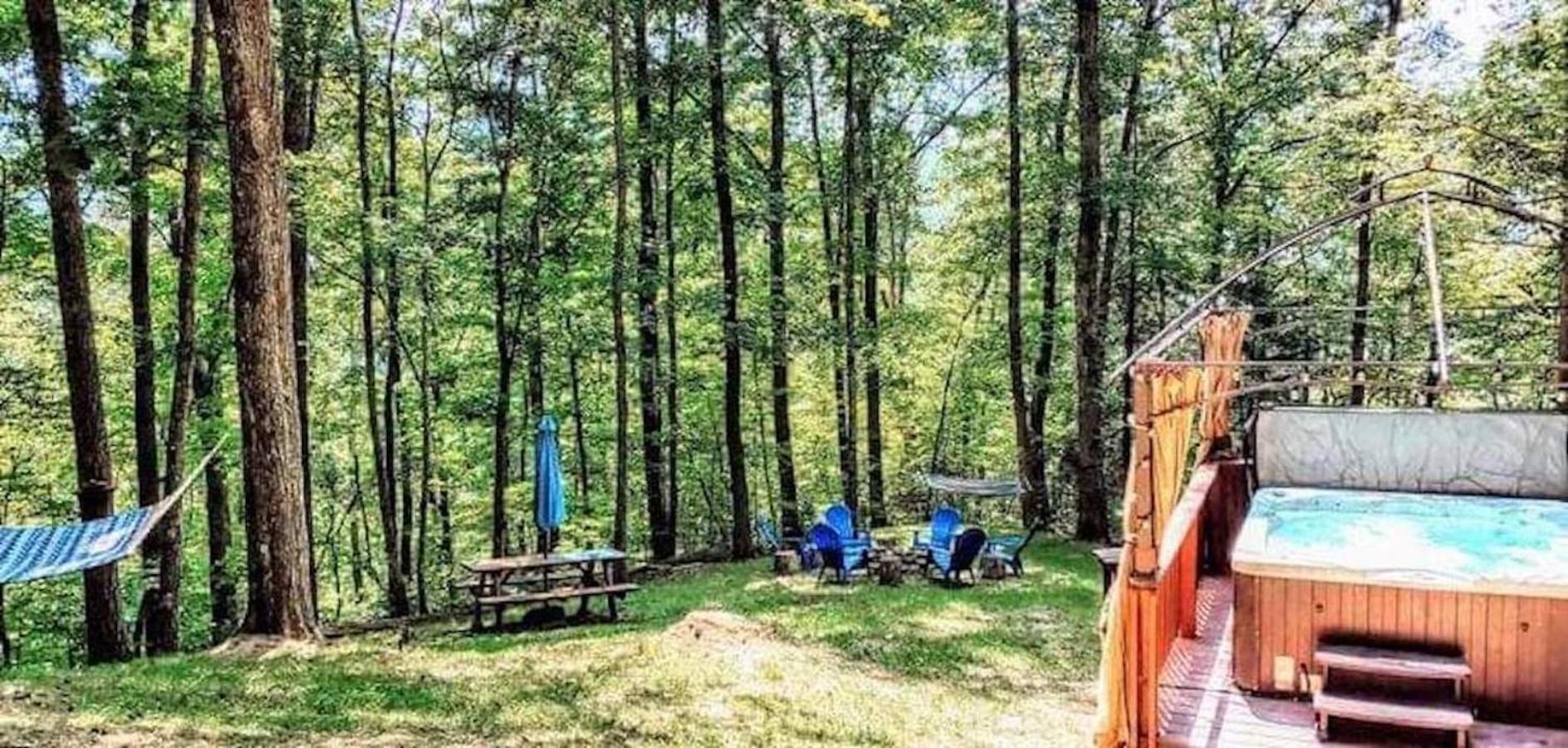 Trailseeker Cabin W King Bed Hot Tub At Red River Gorge Natural Bridge Stanton Экстерьер фото